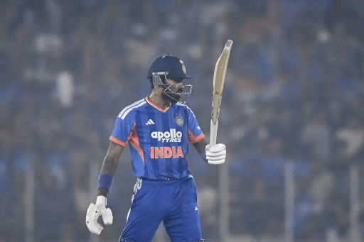 Pandya Smashes Second-Fastest Indian T20I Fifty!